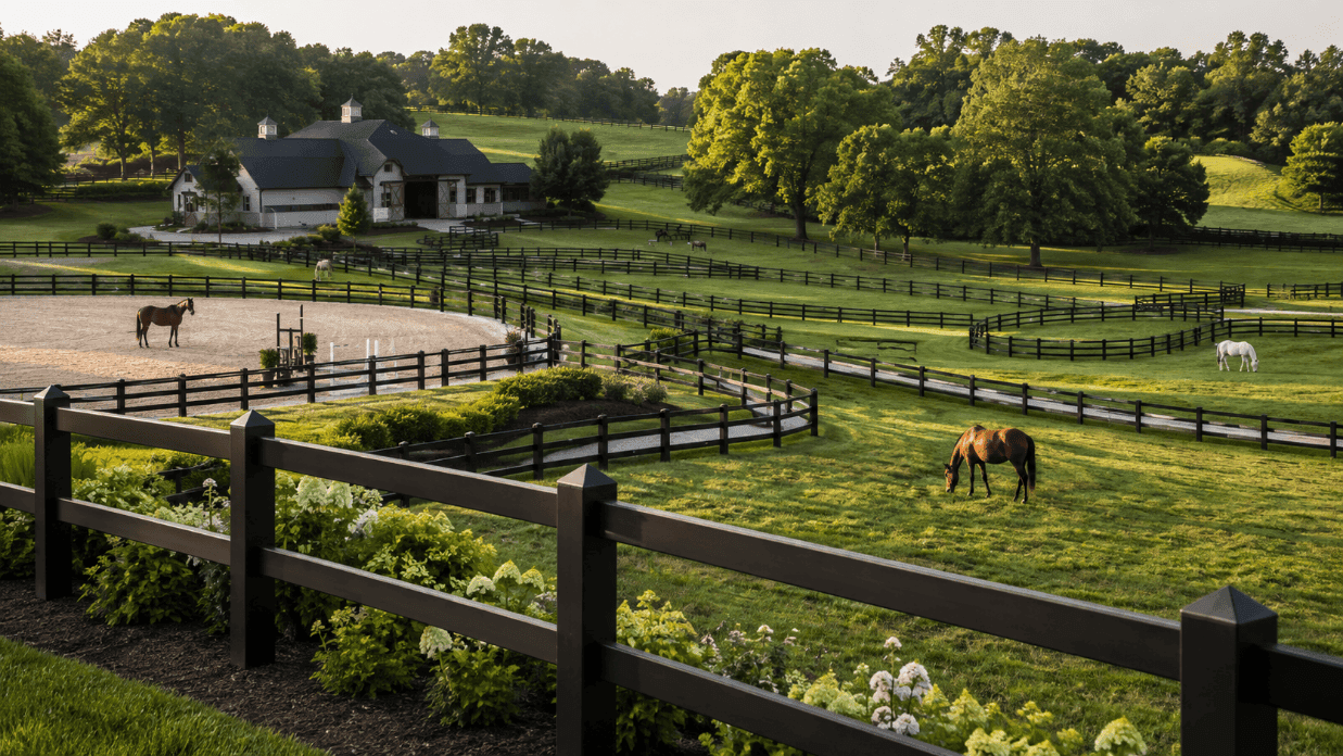Modern Horse Property Multi-Zone Fencing v1 (gpt)