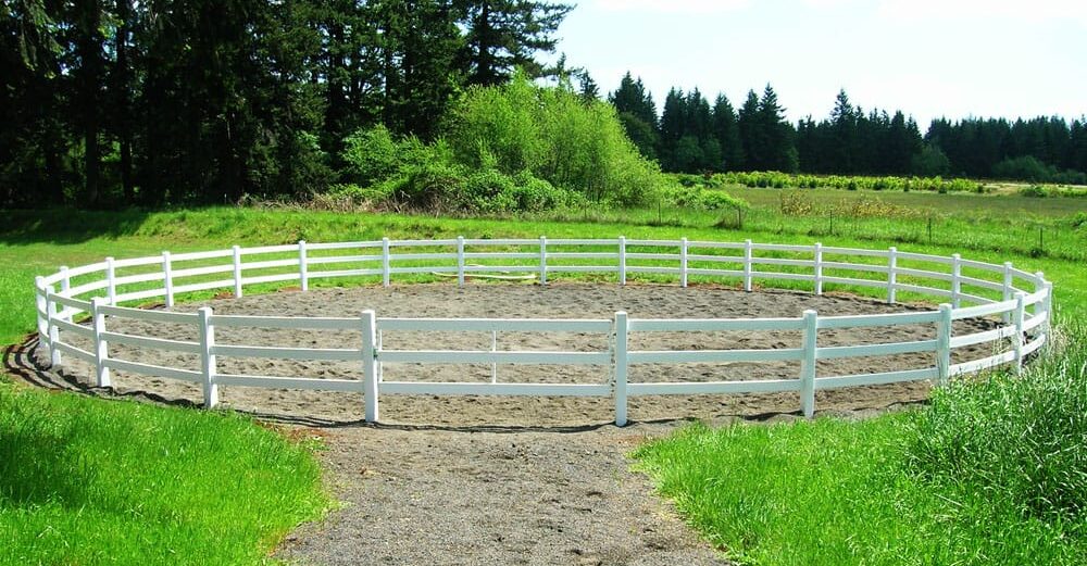 HDPE, PVC, Vinyl, Plastic Corral Fencing