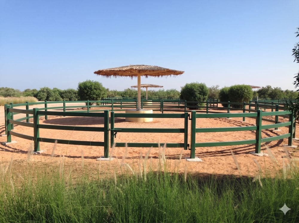 Calculating HDPE fencing panels for round pens